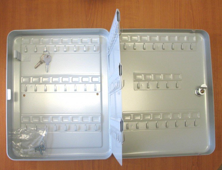 Schránka na klíče-108 klíčů, 300x240x80 mm T51 - Vybavení pro dům a domácnost Schránky, pokladny, skříňky Schránky, panely na klíče